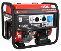 Бензиновый генератор A-iPower A7500EA с электростартером 