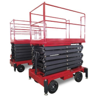 Ножничный подъемник QX-030-127 OXLIFT 12700 мм 300 кг
