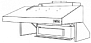 Подставка веста v-2(под 2-х секц.)