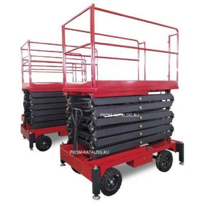 Ножничный подъемник QX-030-090 OXLIFT 9000 мм 300 кг 