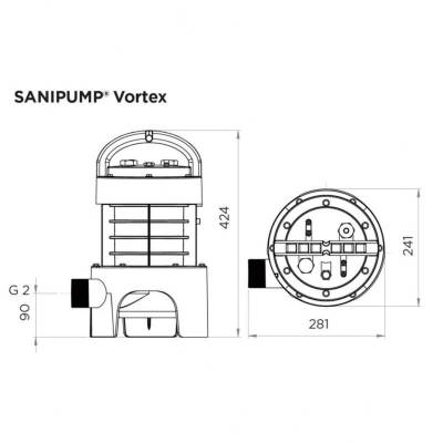 Дренажный насос SFA SANIPUMP